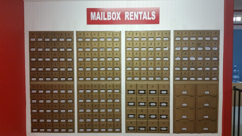 Private Mailboxes $8/mo